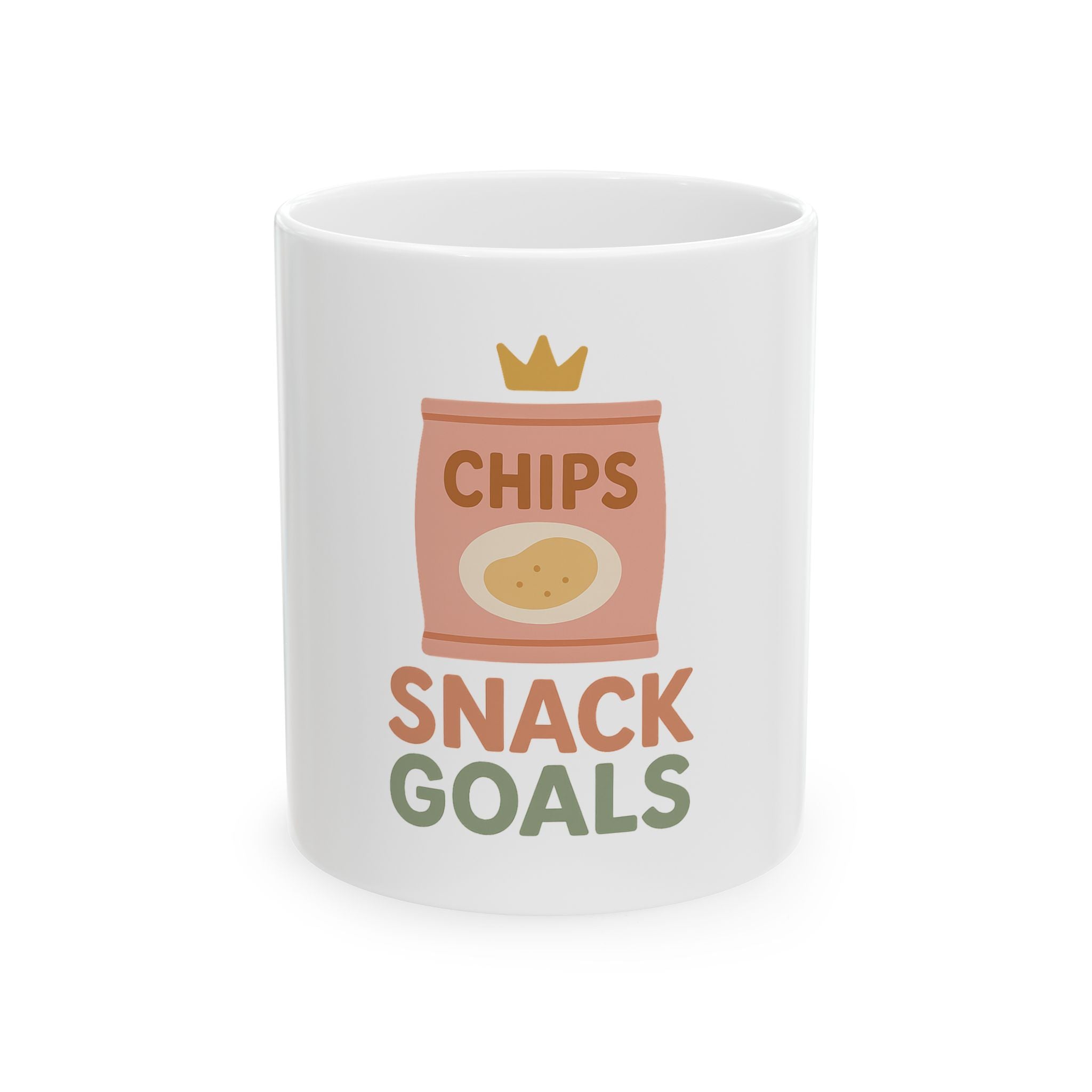 Snack Goals Ceramic Mug